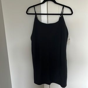 New Abercrombie & Fitch traveler mini dress black
